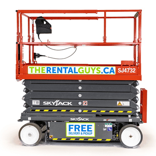 32 FOOT X 47 INCH SKYJACK SJ4732  ****NEW ANSI STANDARD SCISSOR LIFT**** Rentals Calgary 